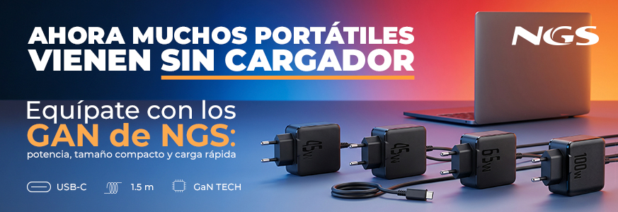 Cargadores alternativos NGS usb.