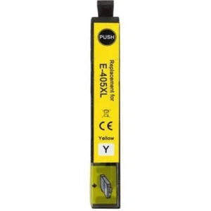 Cartucho de Tinta Compatible Epson 405XL Yellow Alta Capacidad.