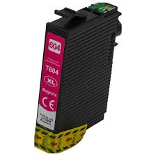 Cartucho de Tinta Compatible Epson 604XL Magenta Alta Capacidad