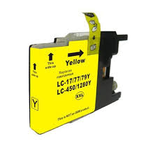 Cartucho de Tinta Compatible Brother LC1280XL Alta Capacidad Yellow.