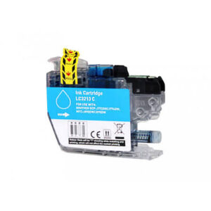 Cartucho de Tinta Compatible Brother LC3213XL Alta Capacidad Cyan.