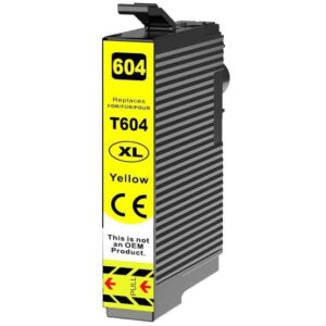Cartucho de Tinta Compatible Epson 604XL Yellow Alta Capacidad