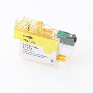 Cartucho de Tinta Compatible Brother LC422XL Alta Capacidad Yellow .