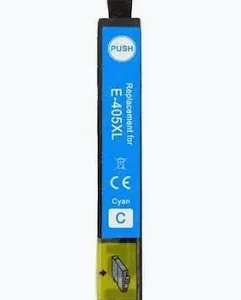 Cartucho de Tinta Compatible Epson 405XL Cyan Alta Capacidad.