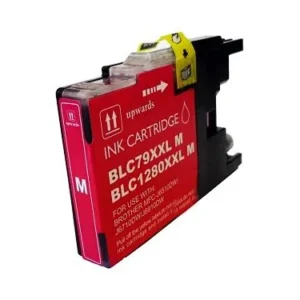 Cartucho de Tinta Compatible Brother LC1280XL Alta Capacidad Magenta.